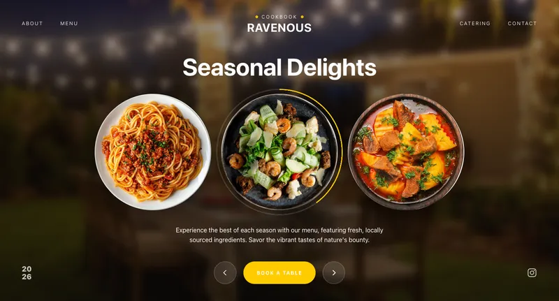 Disc Trio (Restaurant / Menu / Product) preview