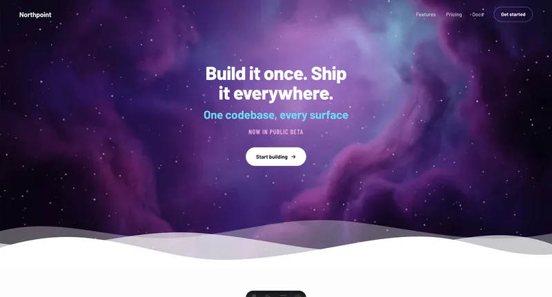 Particle Field (SaaS / Product / Event) preview