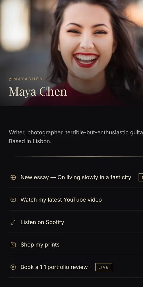 Luxe Portrait preview