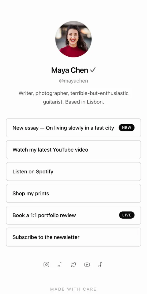 Minimal Mono preview