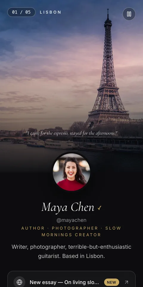 Slideshow Hero preview