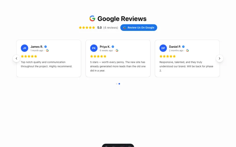 Google Carousel preview